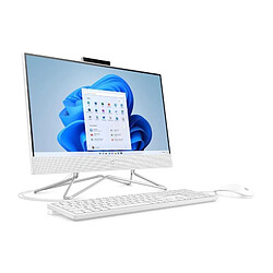 PC de Bureau HP All-in-One 22-dd0194nf - 21,5 FHD - Intel Celeron J4025 - RAM 8Go - 256Go SSD - Windows 11 - Clavier + Souris