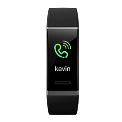 Wewoo Bracelet connecté Smartwatch Fitness Tracker Smartband écran OLED de 0,96 pouce, IP67 étanche, mode Sports de soutien / pression artérielle / moniteur de sommeil / de fréquence cardiaque / prise de vue à distance noir