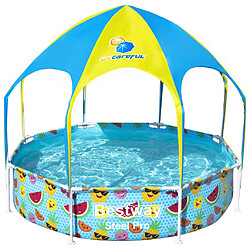 Bestway Piscine hors sol pour enfants Pro UV Careful Acier 244x51 cm