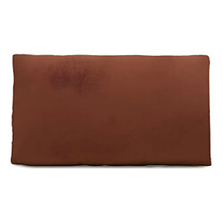 Vente-Unique Lot de 2 coussins 100% coton à franges BONEL - 30 x 50 cm - Terracotta pas cher