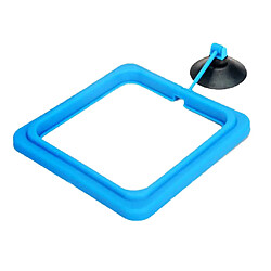 2xFood Tray Feeder Square Floating Aquarium Feeding Fish Tank Station