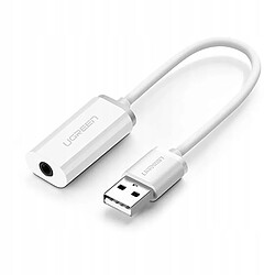 GUPBOO Adaptateur AUX US206 USB vers Mini Jack 3,5 mm,JL170