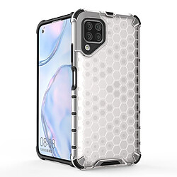 Coque en TPU combo antichoc motif nid d'abeille blanc pour votre Huawei P40 lite/Nova 7i/Nova 6 SE