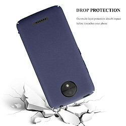 Cadorabo Coque Motorola MOTO C PLUS Etui en Bleu pas cher