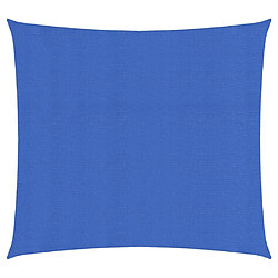 Helloshop26 Voile d'ombrage 160 g/m² bleu 2,5 x 2,5 m PEHD 02_0009046