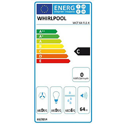 Groupe filtrant 50cm 332m3/h inox - wct64flsx - WHIRLPOOL