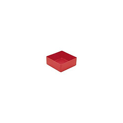 Fp Boite rangement 99x99x40 mm rouge