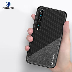 Coque en TPU + PU noir pour votre Xiaomi Mi 10/Mi 10 Pro