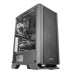 Avis Mars Gaming MC-MASTER Professional Mid-Tower - 4 Ventilateurs Silencieux - Support Refroidissement Liquide - Fenêtre en Verre Trempé - Couleur Noir