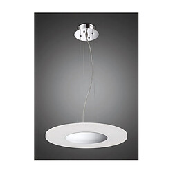 Luminaire Center Suspension LED Notte Chrome poli