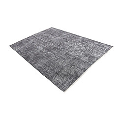 Avis Vidal Tapis de laine 213x152 gris Ultra Vintage