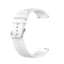 Bracelet En Silicone Lisse Avec Boucle Phonecare Compatible avec Xiaomi Watch S4 Sport - Blanc