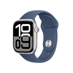 Montre intelligente Apple Watch 10 1,65" Bleu Argenté