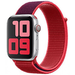 Sport Loop bracelet pour Apple Watch Series 1 á 10 / SE / Ultra (2) (44/45/46/49 mm) - Product Red