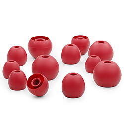 Acheter OKULI 12 x Écouteurs en Silicone Embouts d'oreilles pour BEATs Flex, Tour 2.0 Casque Écouteurs en Rouge