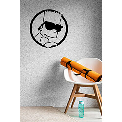 EPIKASA Décoration Murale en Métal Simpson 3 pas cher