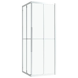 vidaXL Cabine de douche ESG 70x70x180 cm