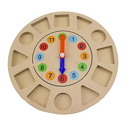 Horloge en bois Jouets Enfants Jouet Éducatif Bloc Jouets pour Enfants Enfants de Noël Nouvel An Cadeaux pas cher