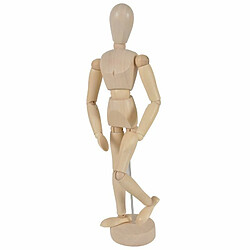 Paris Prix Mannequin en Bois Vernis 31cm Naturel