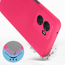 Avis Avizar Coque pour Oppo A77 et A57 Semi-rigide Soft-touch Fine Fuchsia