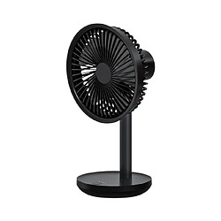 Universal Mini-ventilateur de bureau Ventilateur portable Type C USB rechargeable 4000mAh Comptoir de climatisation Facile à transporter | Fan (noir)