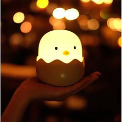 Nw 1776 Eggshell Chicken Lights Bedroom Lamp, Creative Energy Saving Bedside Mini Baby Night Light, Feeding Charging with Sleeping Light pas cher