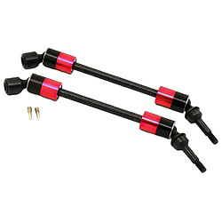 Essieux D'arbres De Transmission Communs RC Pour Pièces De Voiture Tout-terrain Revo T-Maxx RC 1:10 Noir Rouge