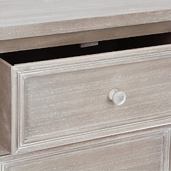 Atmosphera, Createur D'Interieur Chiffonnier Charme - bois blanc - Atmosphera