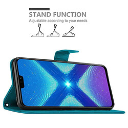 Acheter Cadorabo Coque Honor 8X Etui en Bleu