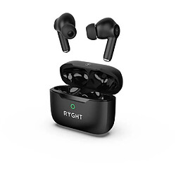 Ecouteurs sans fil - Bluetooth 5.3 - RYGHT - Jumo ANC - Noir