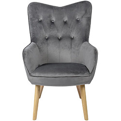 Fauteuil Alexandra House Living Gris 65 x 99 x 71 cm