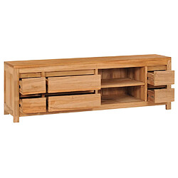 Acheter vidaXL Meuble TV 120 x 30 x 40 cm bois de teck massif