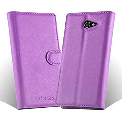 Cadorabo Coque Sony Xperia M2 / M2 AQUA Etui en Violet pas cher