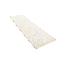 Vidal Tapis de couloir en laine 297x81 beige Darya