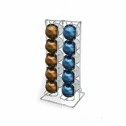 Avis Organisateur de capsules de café Quttin 14,2 x 12,5 x 31 cm (12 Unités)