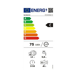 Lave-vaisselle 60cm 14 couverts 42db tout intégrable - dcj424dqx - DE DIETRICH