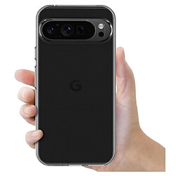 Avis Htdmobiles Coque pour Google Pixel 9 et 9 Pro 5G - housse etui silicone gel fine + film ecran - TRANSPARENT TPU