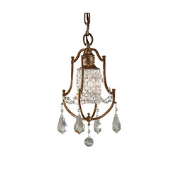 Elstead Lighting Suspension Valentina Acier Bronze