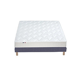 Acheter Idliterie Ensemble Matelas 100% latex 3 zones ESSENTIEL + Sommier - Fabriqué en France