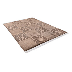 Vidal Tapis de laine 244x170 brun Darya pas cher