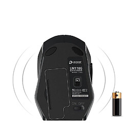 Avis Universal Souris sans fil du récepteur USB 800 1200 1600dpi souris optique de l'ordinateur 2.4 g de souris ergonomique