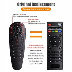 Avis G30 Télécommande 2.4G Voice Air Mouse Sans Fil 33 Touches Ir Learning Gyro Sensing Smart Remote Pour Jeu Android Tv Box Noir