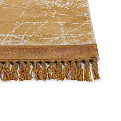 Avis Beliani Tapis en viscose orange 140 x 200 cm HANLI