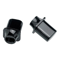 Fender Telecaster Switch Tips - Top Hat Black Boutons de sélecteur guitare - Forme Top Hat - Noir - Set de 2