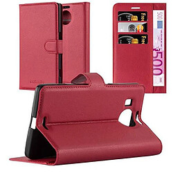 Cadorabo Coque Nokia Lumia 950 XL Etui en Rouge