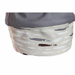 Acheter Panier à linge DKD Home Decor Gris Orange 28 x 28 x 30 cm (3 Unités)