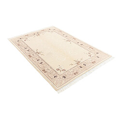 Vidal Tapis de laine 188x122 beige Darya