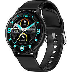 Chrono Smart Watch Men, Fitness Tracker avec Moniteur de Sommeil de Fréquence Cardiaque(noir)