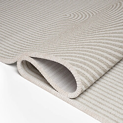 ICONIK INTERIOR Grand Tapis Design Contemporain et Moderne - Beige (290x200 cm) - Ryng Beige