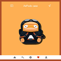 GUPBOO Airpods Coque Housse Étui Protecteur Compatible pour AirPods 3-dessin animé mignon de canard